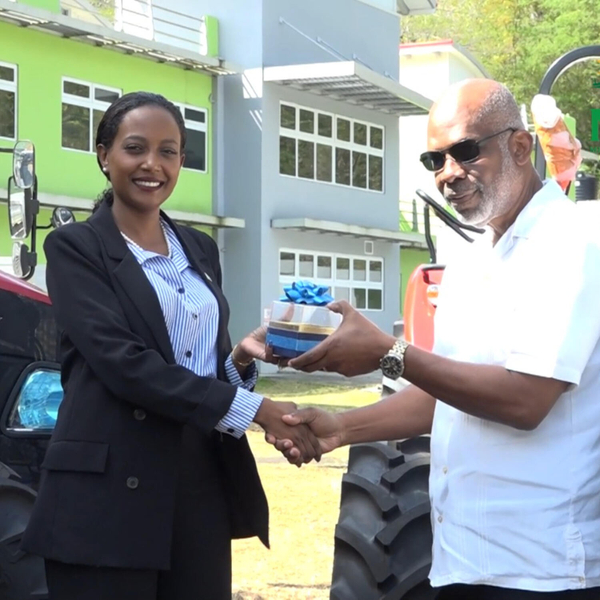 Handover Ceremony of the Improving National Sargassum Management Capacities in the Caribbean Project Equipment artwork