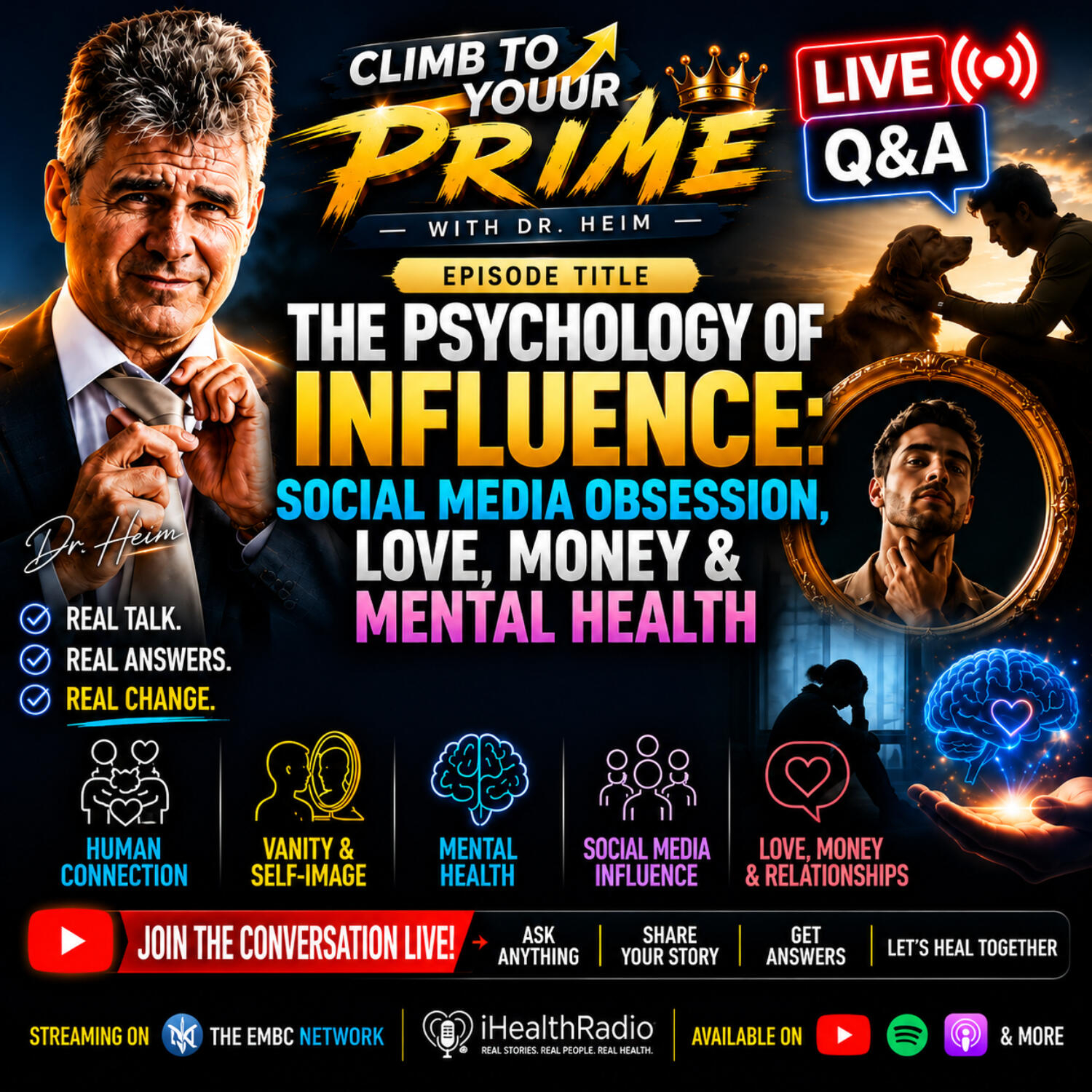 THE PSYCHOLOGY OF INFLUENCE: Social Media Obsession, Love, Money & Mental Health
