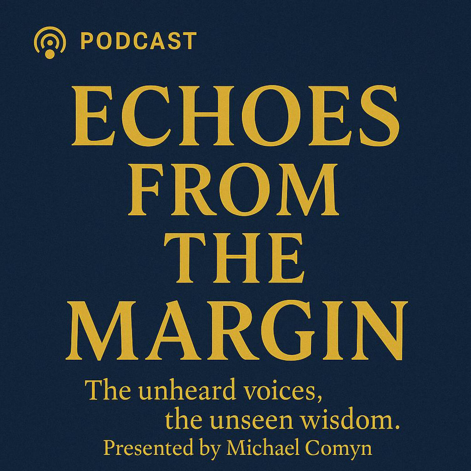 Echoes from the Margin podcast artwork