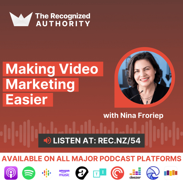 Making Video Marketing Easier with Nina Froriep artwork