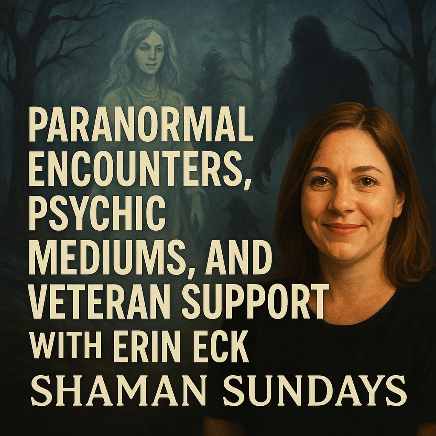 Paranormal Encounters, Psychic Mediums, and Veteran Support with Erin Eck on Shaman Sundays