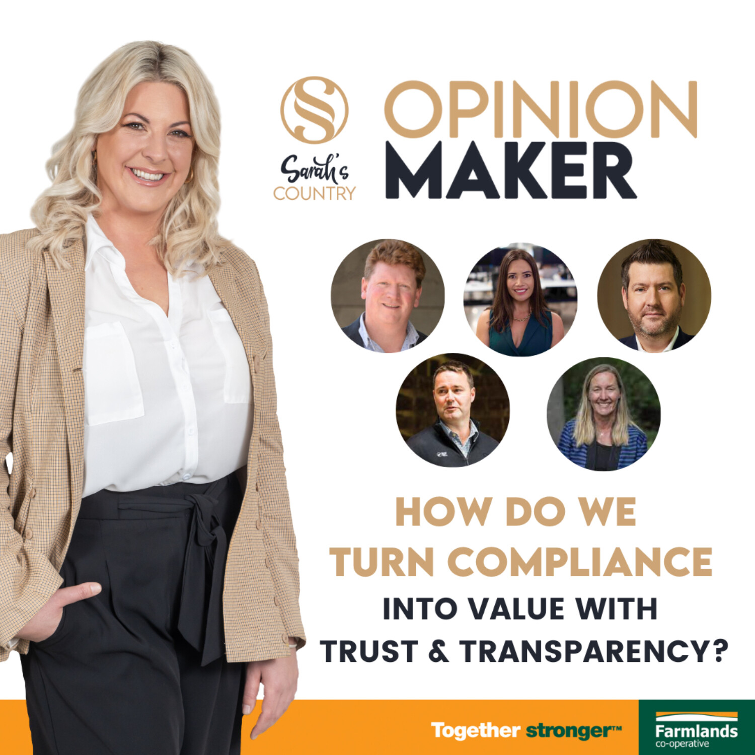 How do we turn compliance into value with trust & transparency?