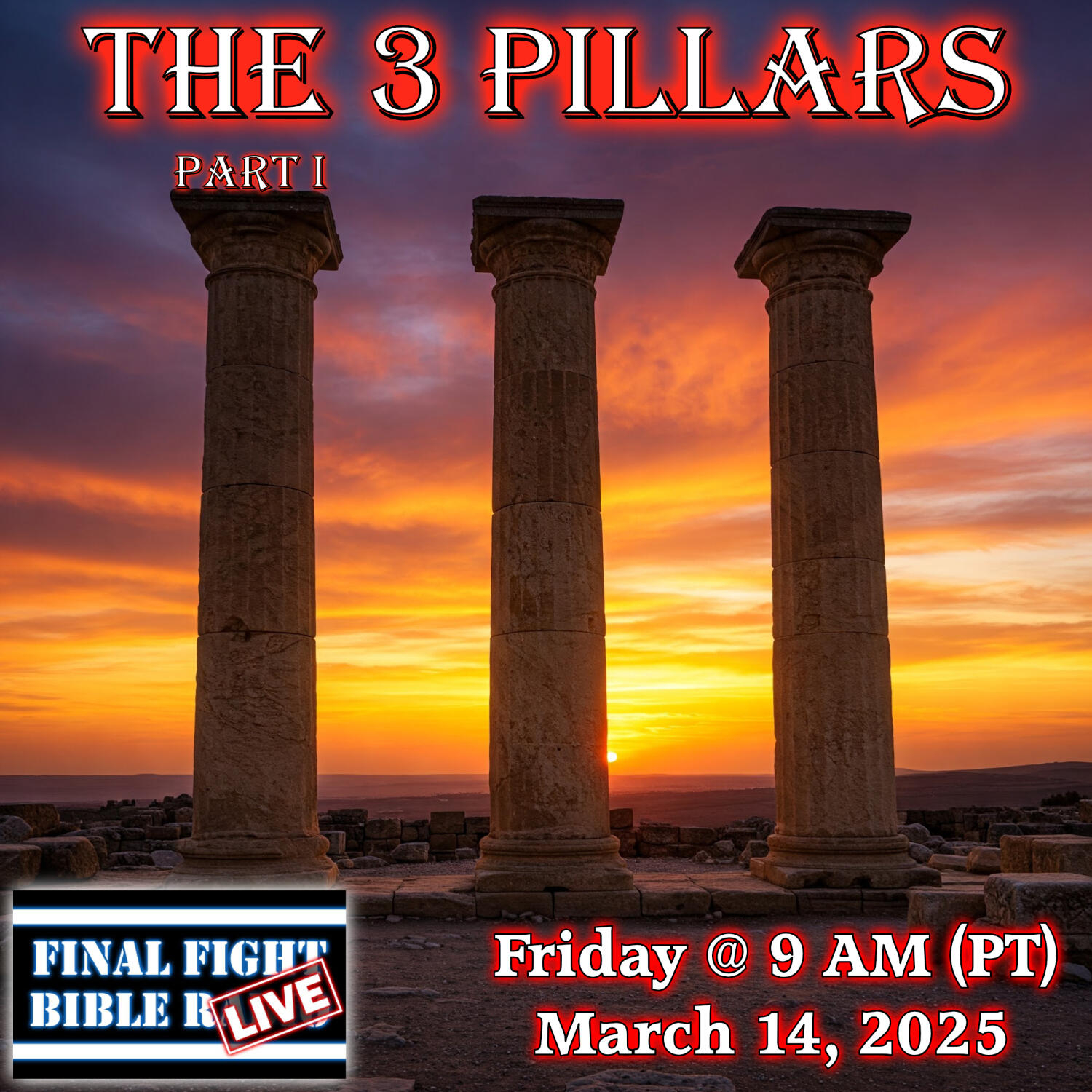 The 3 Pillars pt 1 episode artwork