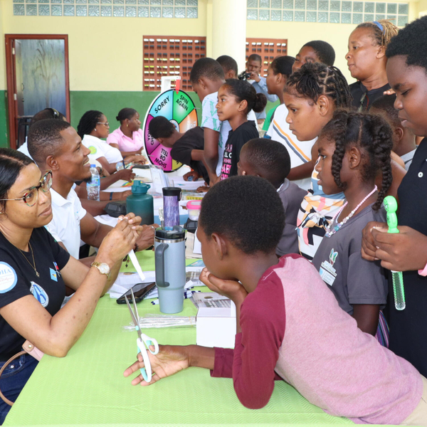 Participants of Faces of Development Summer Camp and Residents of Dennery benefit from Free Health Screening and Education artwork