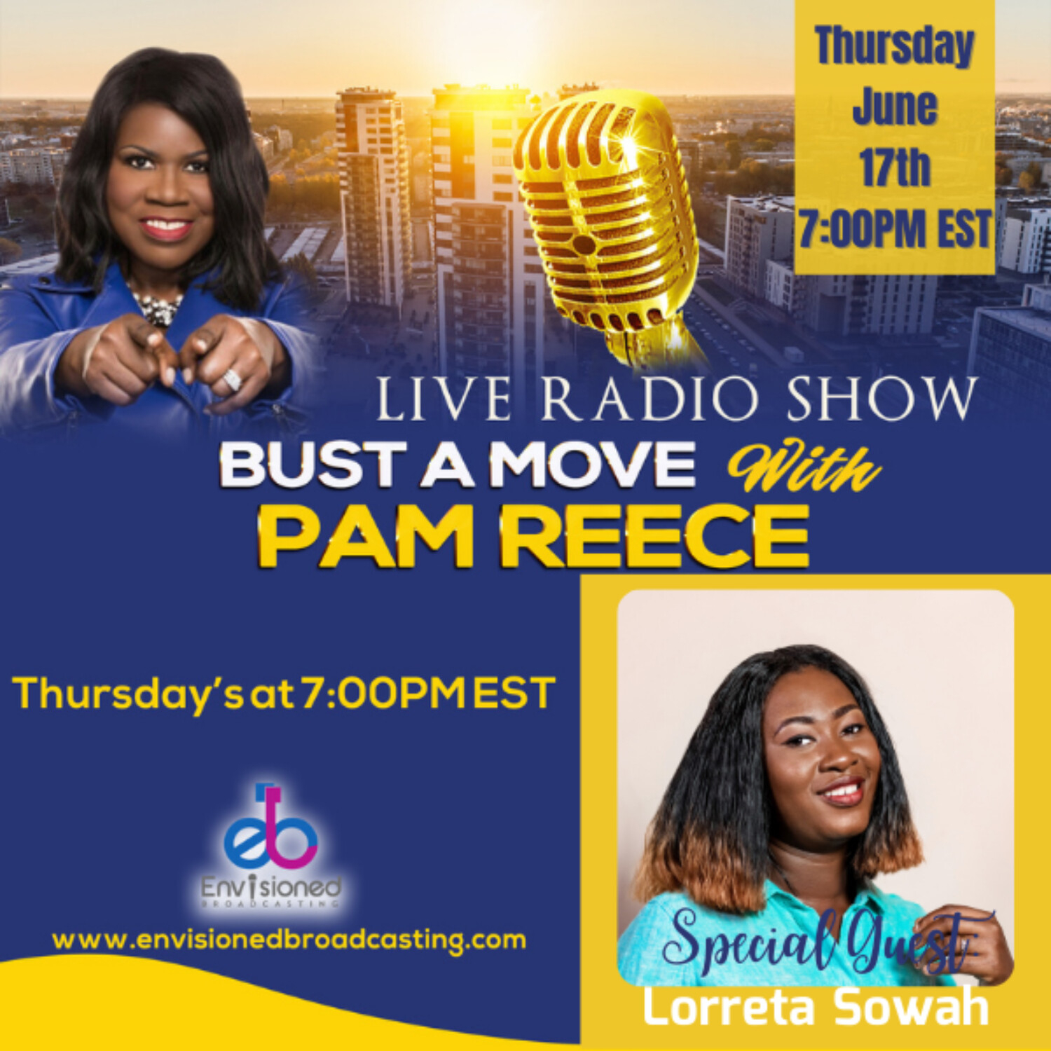 Bust A Move With Pam Reece