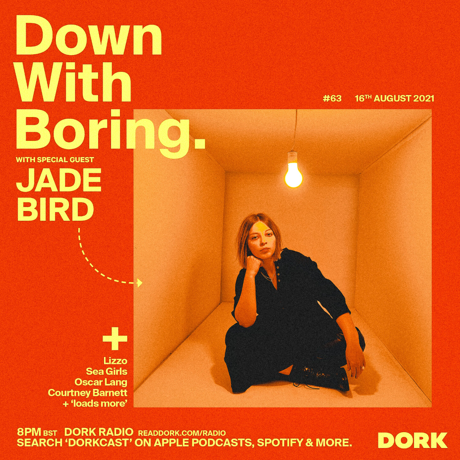 cover of episode Down With Boring #0063: Jade Bird