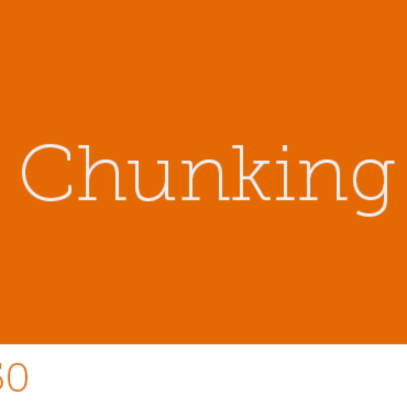 150 - Chunking - podcast episode cover