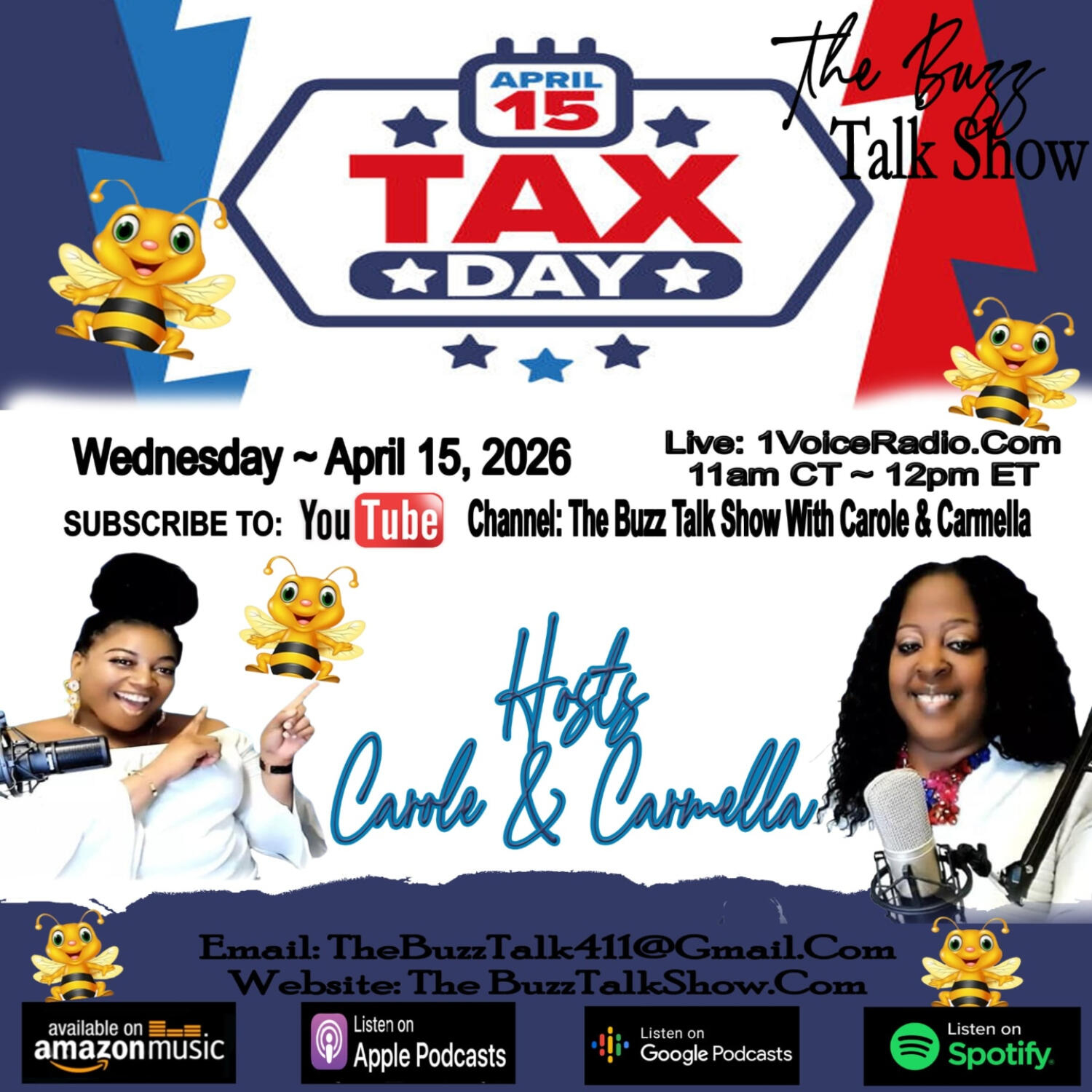 The Buzz Talk Show episode artwork