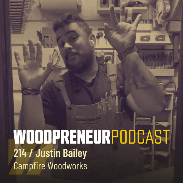 Justin Bailey: Campfire Woodworks artwork