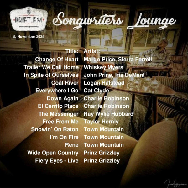 Songwriters Lounge vom 5. November 2025 artwork