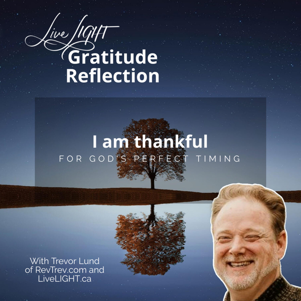 I am thankful for God's perfect timing artwork