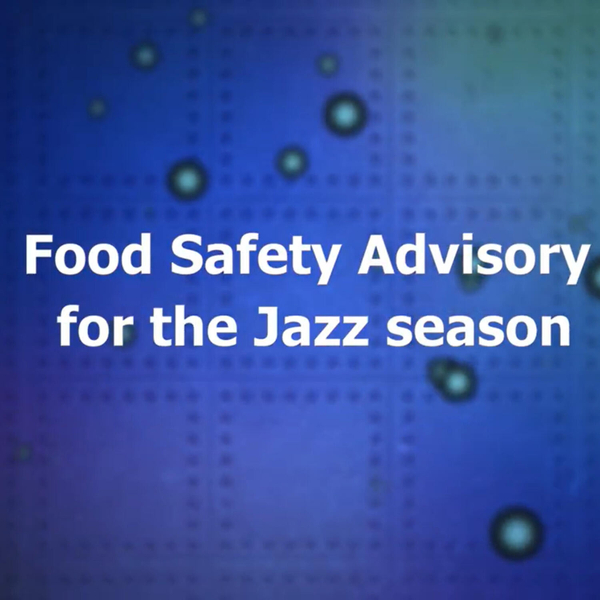 Health Advisory on Food Safety Measures during the Jazz Season artwork