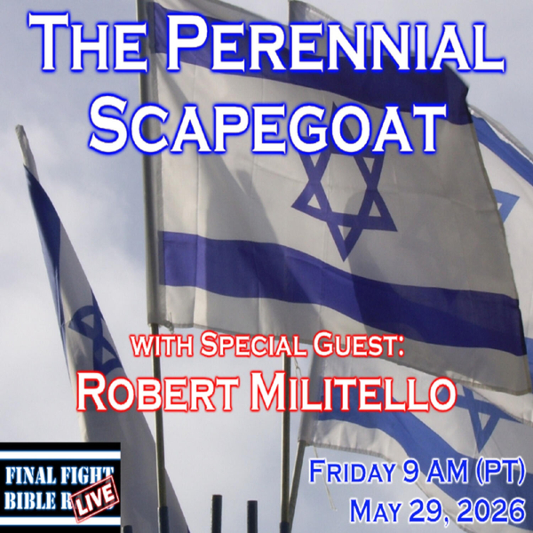The Perennial Scapegoat w. Robert Militello artwork