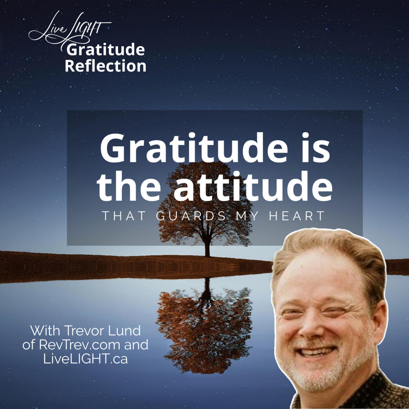 Gratitude is the attitude that guards my heart