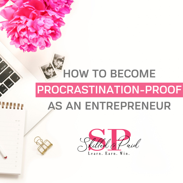 How to become procrastination-proof as an entrepreneur artwork