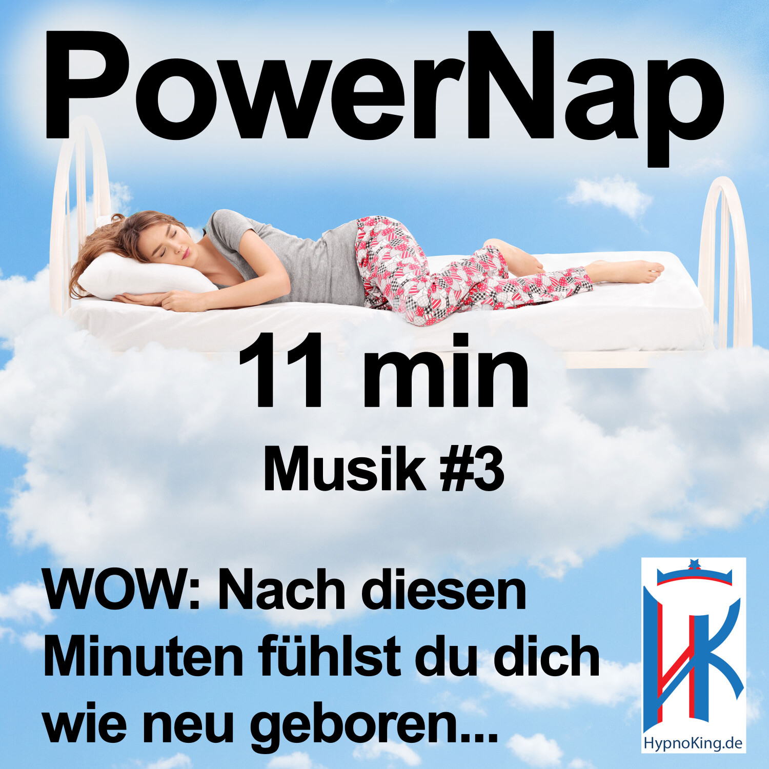 11 Minuten Turboschlaf mit Chakrenaktivierung. Meditationspause, Hypnosequickie, Energieschlaf