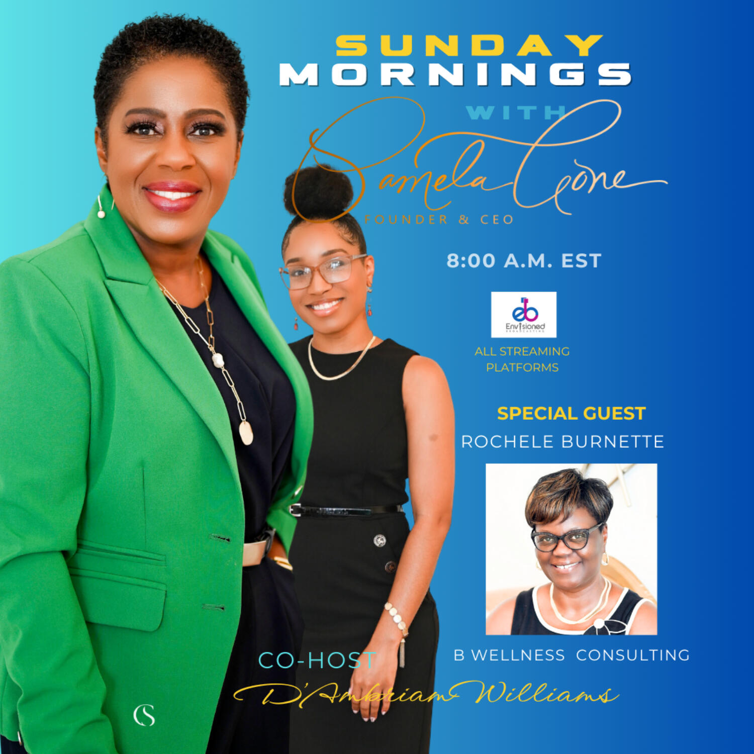Sunday Mornings with Pamela Cone