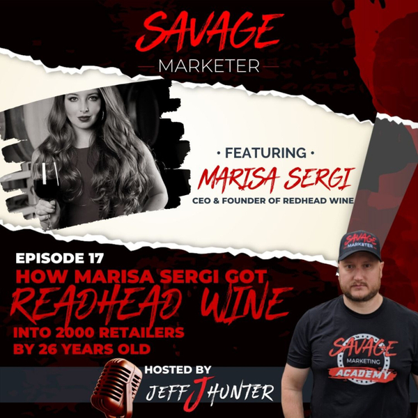 How Marisa Sergi got "RedHead Wine" into 2000 Retailers by 26 Years Old artwork