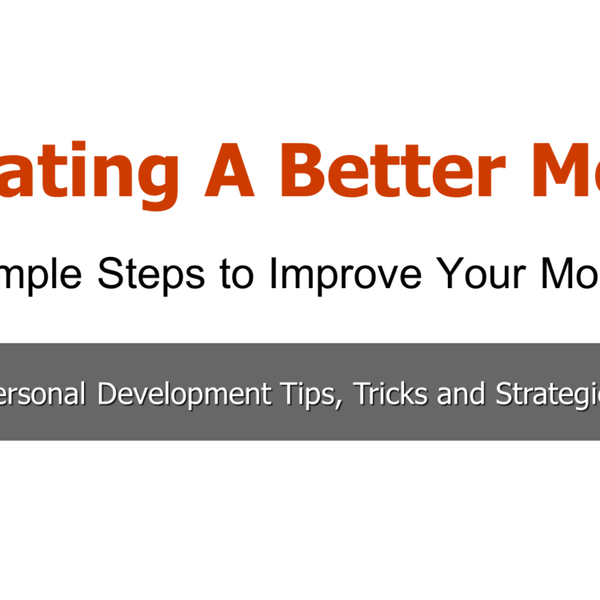 How To Create a Better Mood artwork