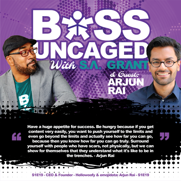 S1E19 - CEO & Founder - Hellowoofy & emojidata: Arjun Rai - S1E19 artwork