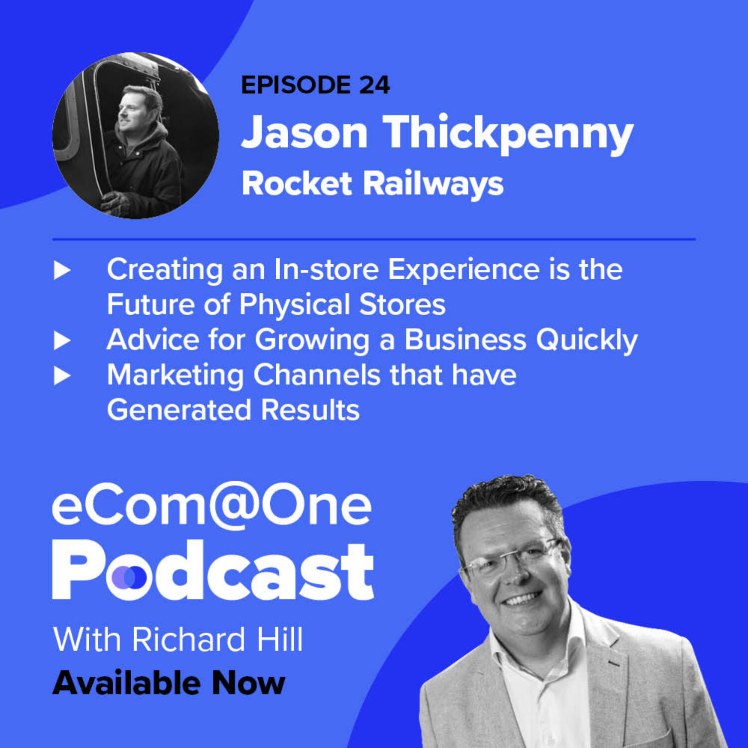 Ep 24: Jason Thickpenny - Turning his Hobby into a Hugely Successful eCommerce Business episode artwork