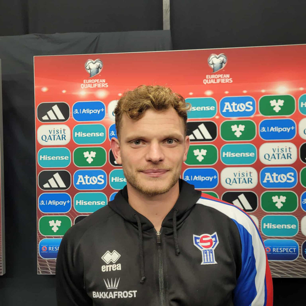 Føroyar-Montenegro, Meinhard Egilsson Olsen artwork