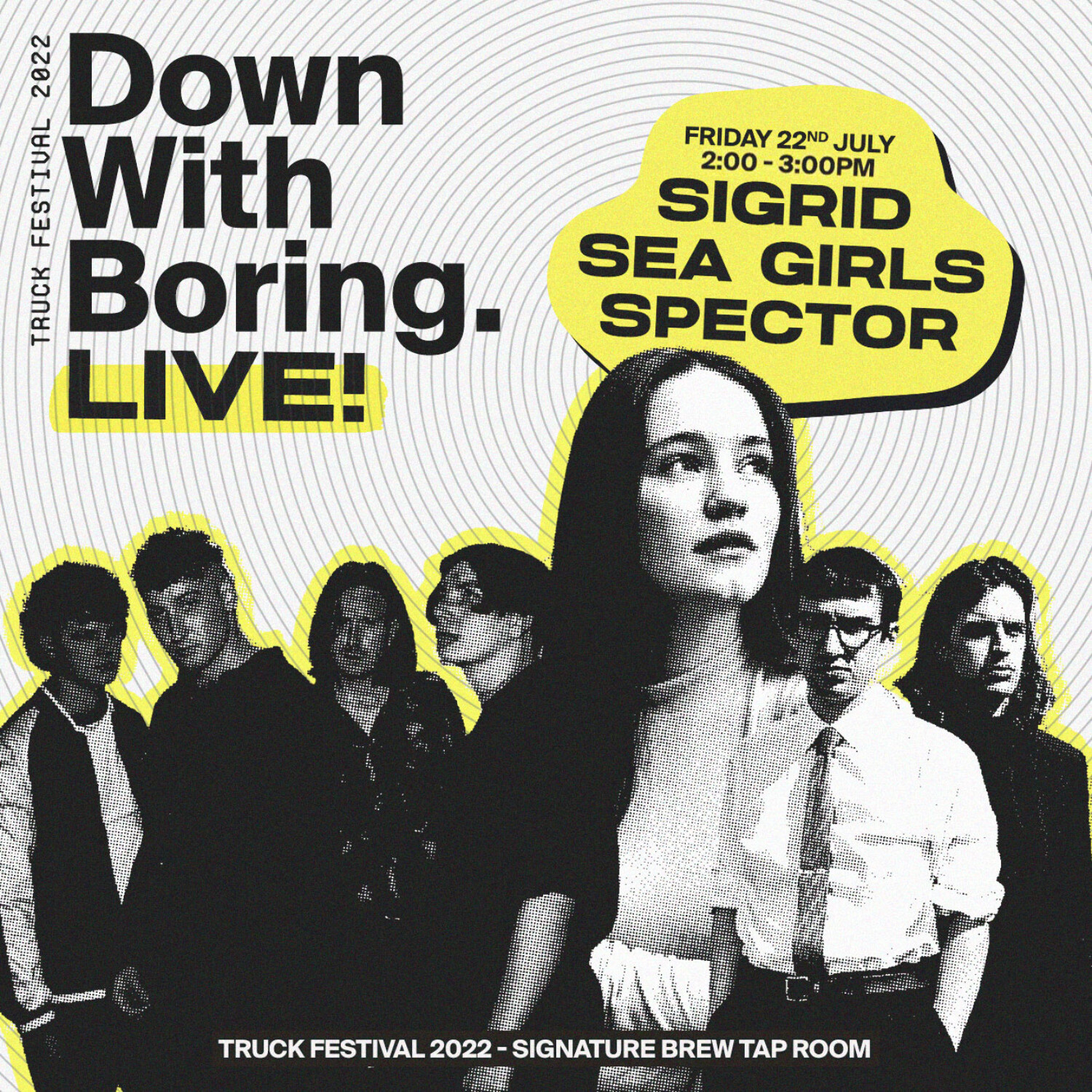 cover of episode Down With Boring LIVE! ft. Sigrid, Sea Girls & Spector