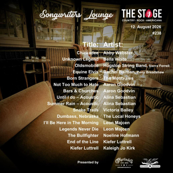 Songwriters Lounge vom 12. August 2026 artwork