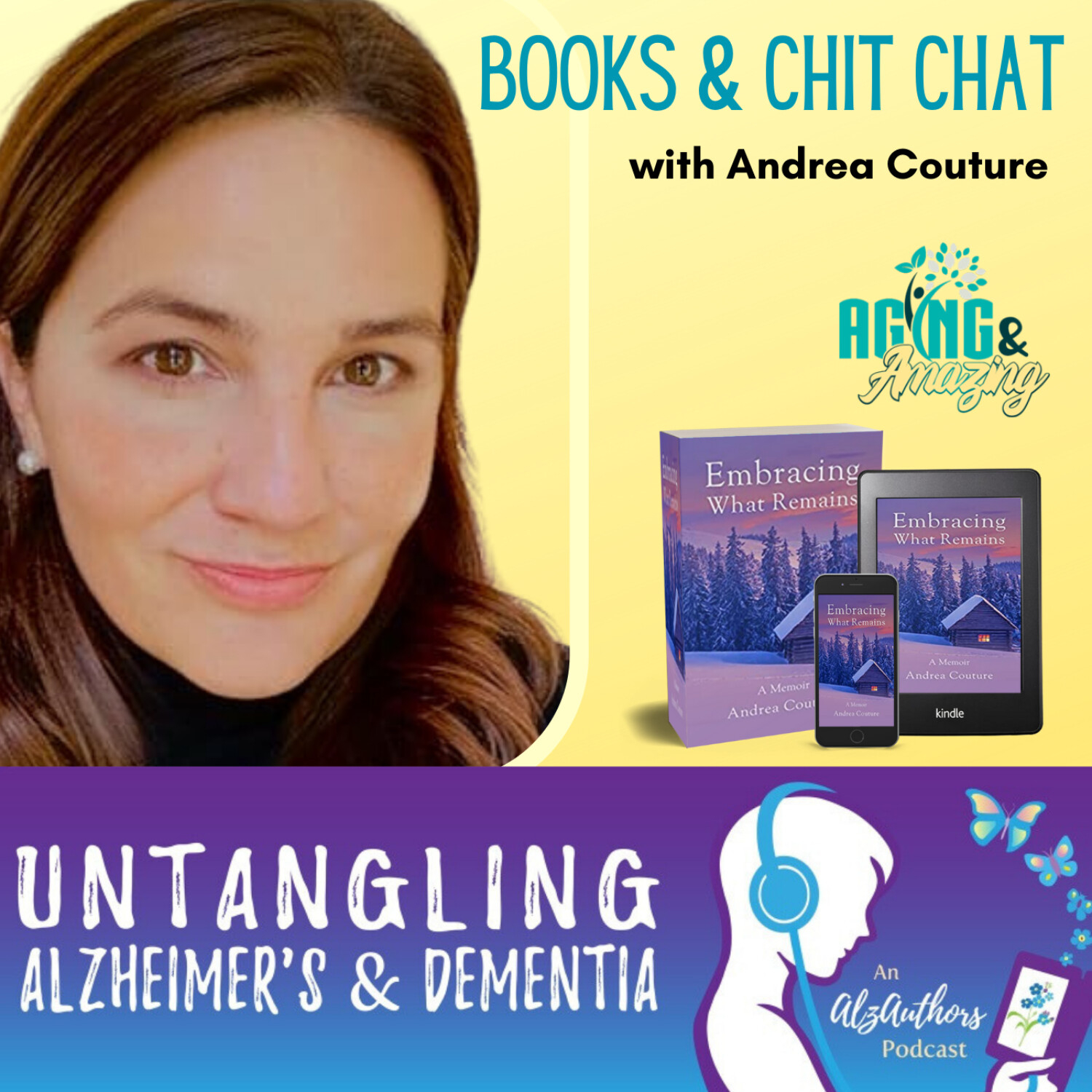 Books & Chit Chat: Andrea Couture Discusses Memoir “Embracing What Remains”