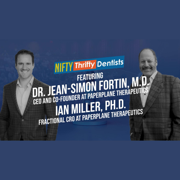 Revolutionizing Dental Anxiety Management with Paper Plane Therapeutics and Dr. Glenn Vo artwork