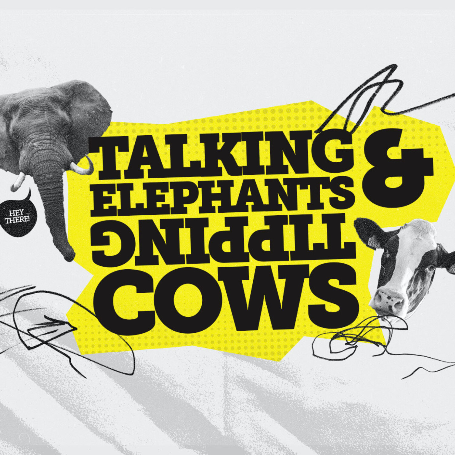 Hell? Yes! Hell? No! // Talking Elephants & Tipping Cows episode artwork