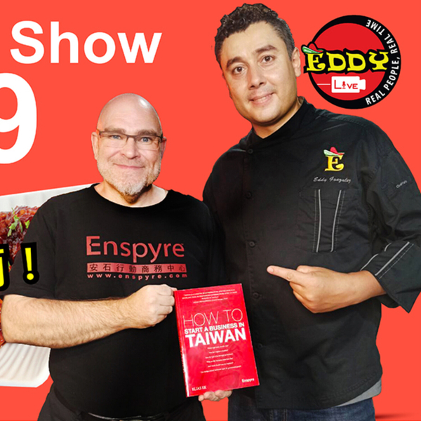 Eddy LIVE Show #49, Elias Ek, Author, Entrepreneur artwork