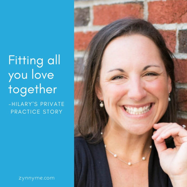 Fitting all you love together - Hilary’s Private Practice story artwork