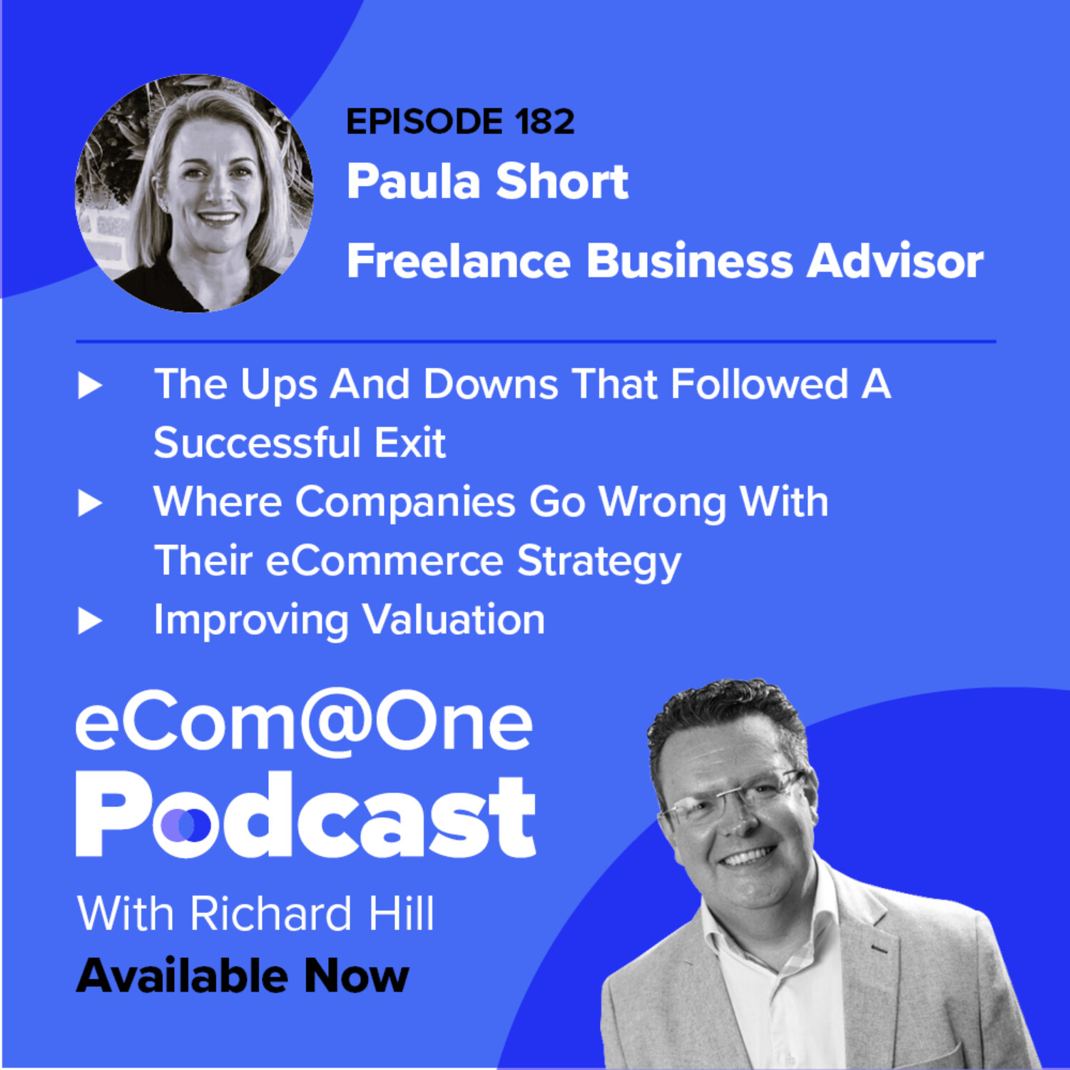 E182: Paula Short - How To Improve Your Business Valuation And An Honest Account Of Exiting Your Founding Company episode artwork