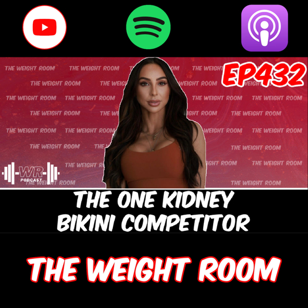 EP432: The One Kidney Bikini Competitor, Lindsey Allen artwork