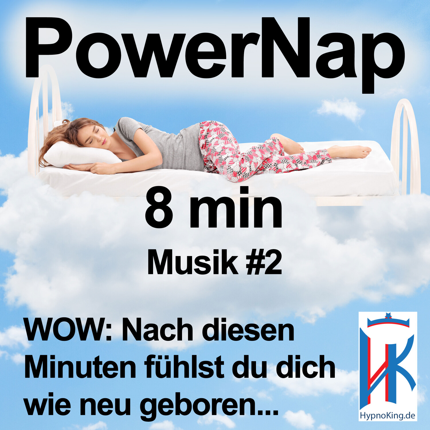 PowerNap 8 min Powernapping deutsch: Powerschlaf, Schlafquickie, Meditation Mittagsschlaf...