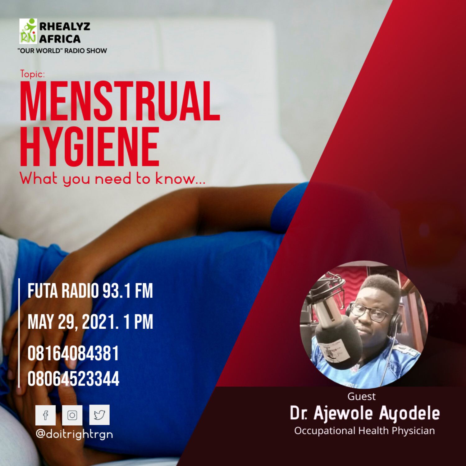 Menstrual Health and Hygiene, what you need to know episode artwork
