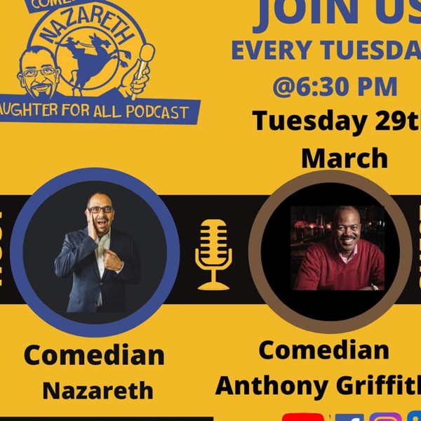 Laughing at M.S. with Comedian Anthony Griffith artwork