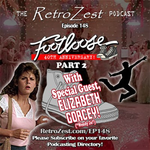 RZ 148  Footloose, Part 2 (1984) with actress Elizabeth Gorcey artwork