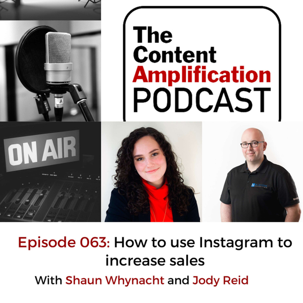 Episode 063 - How To Use Instagram To Increase Sales artwork