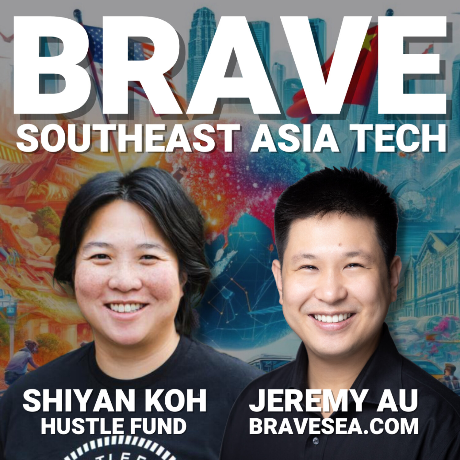 cover of episode 51% SE Asia Favor China (vs. USA), Sequoia & GGV VC Decoupling & Mobility Competitor Game Theory with Shiyan Koh