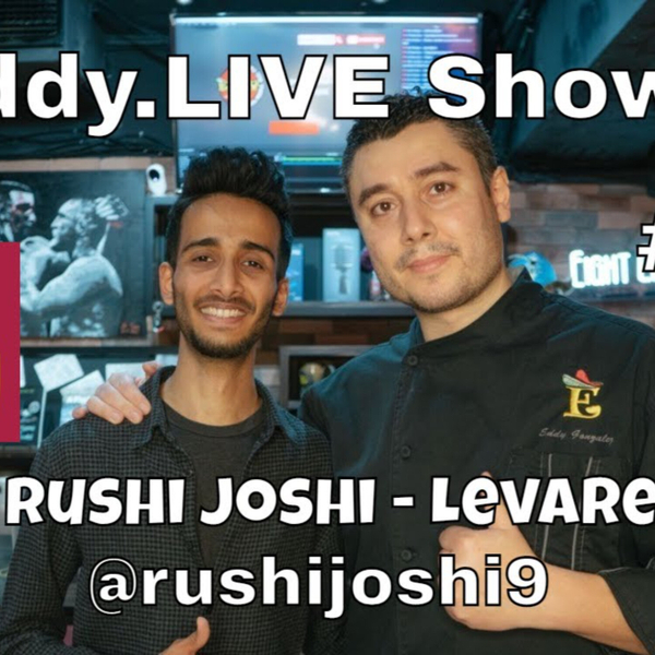 Eddy.LIVE Show ep. 126 Rushi Joshi, Entrepreneur/ Young Jaime #Taiwanenglishpodcast #TaiwanPodcast artwork