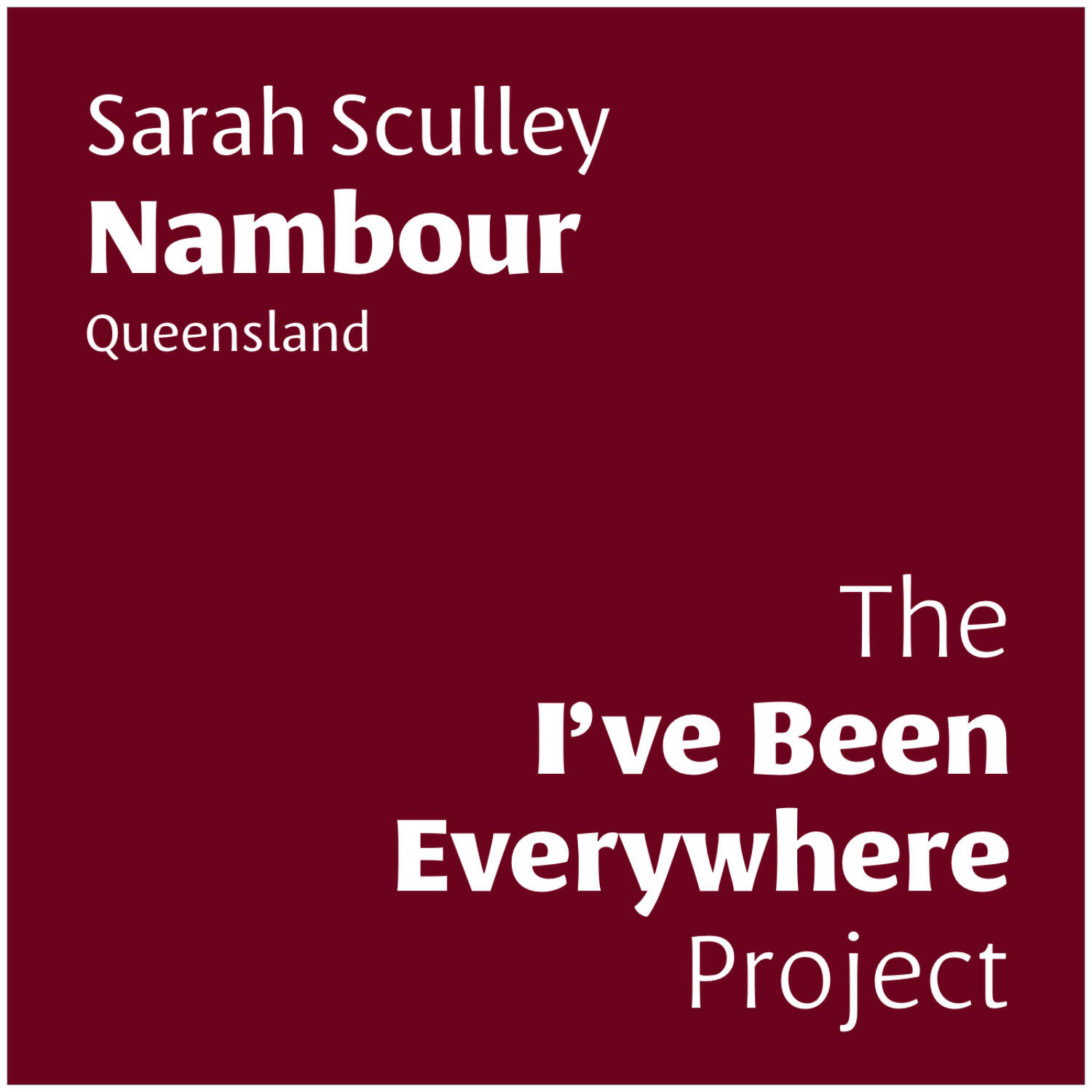 The I\'ve Been Everywhere Project