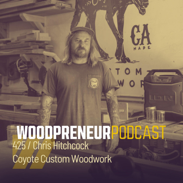 Chris Hitchcock, Coyote Custom Woodwork artwork
