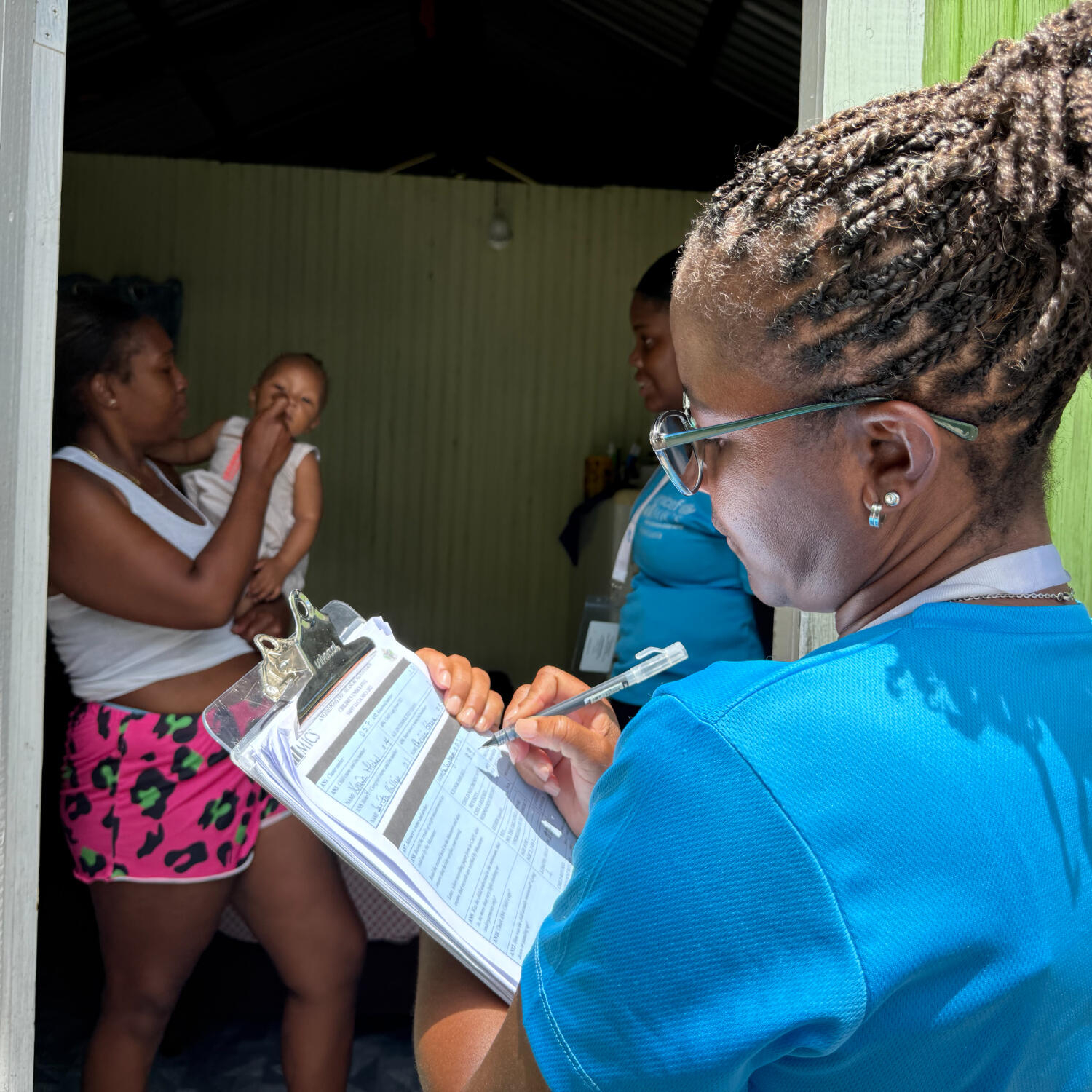 Households from Micoud to Bocage Participate in the MICS 7 Landmark Survey