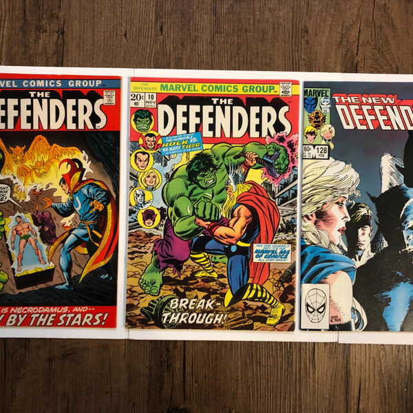 EVERY ISSUE EVER MADE of Marvel's THE DEFENDERS including Giant-Size & annual + other nostalgia  artwork