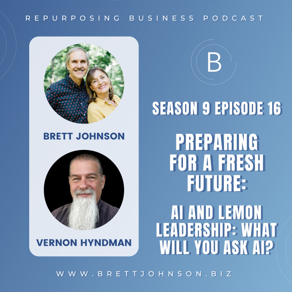 AI and LEMON Leadership: What will you ask AI? with Vernon Hyndman artwork