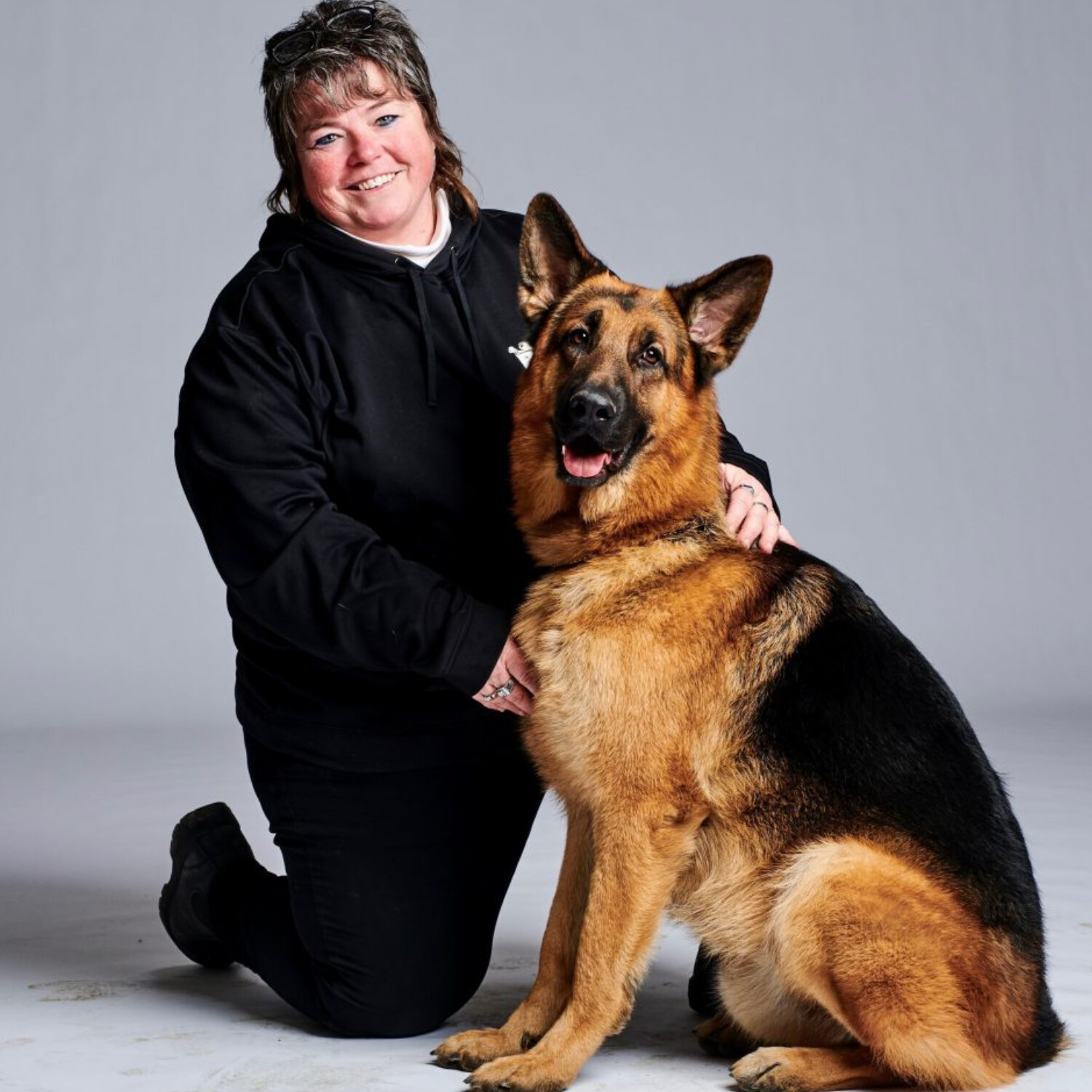 Hudson & Rex tv show with Sherri Davis and her dog Diesel (aka Rex)