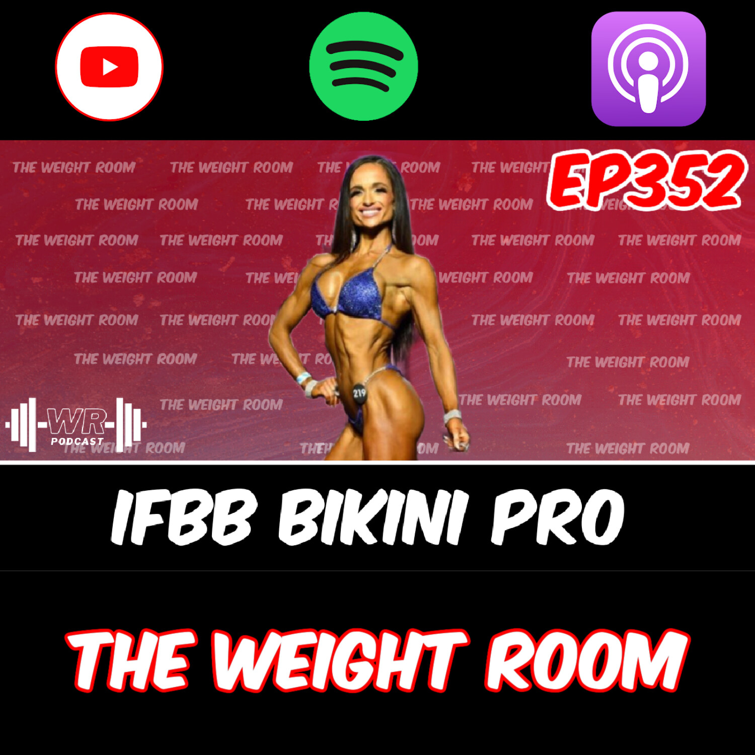 cover of episode EP352: IFBB Bikini Pro, Casey Hill