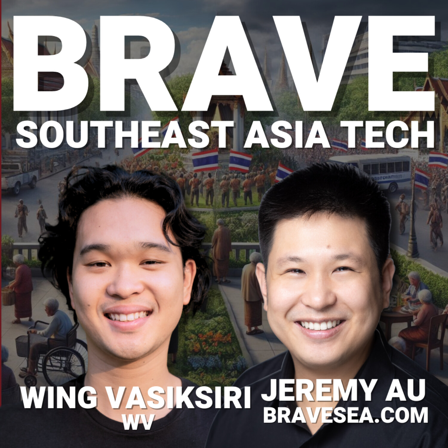 cover of episode Thailand: Thaksin Lese-Majeste & PM Lawsuits, 2029 Super-Aged Population & D2C Consumer & VC Opportunities with Wing Vasiksiri - E440